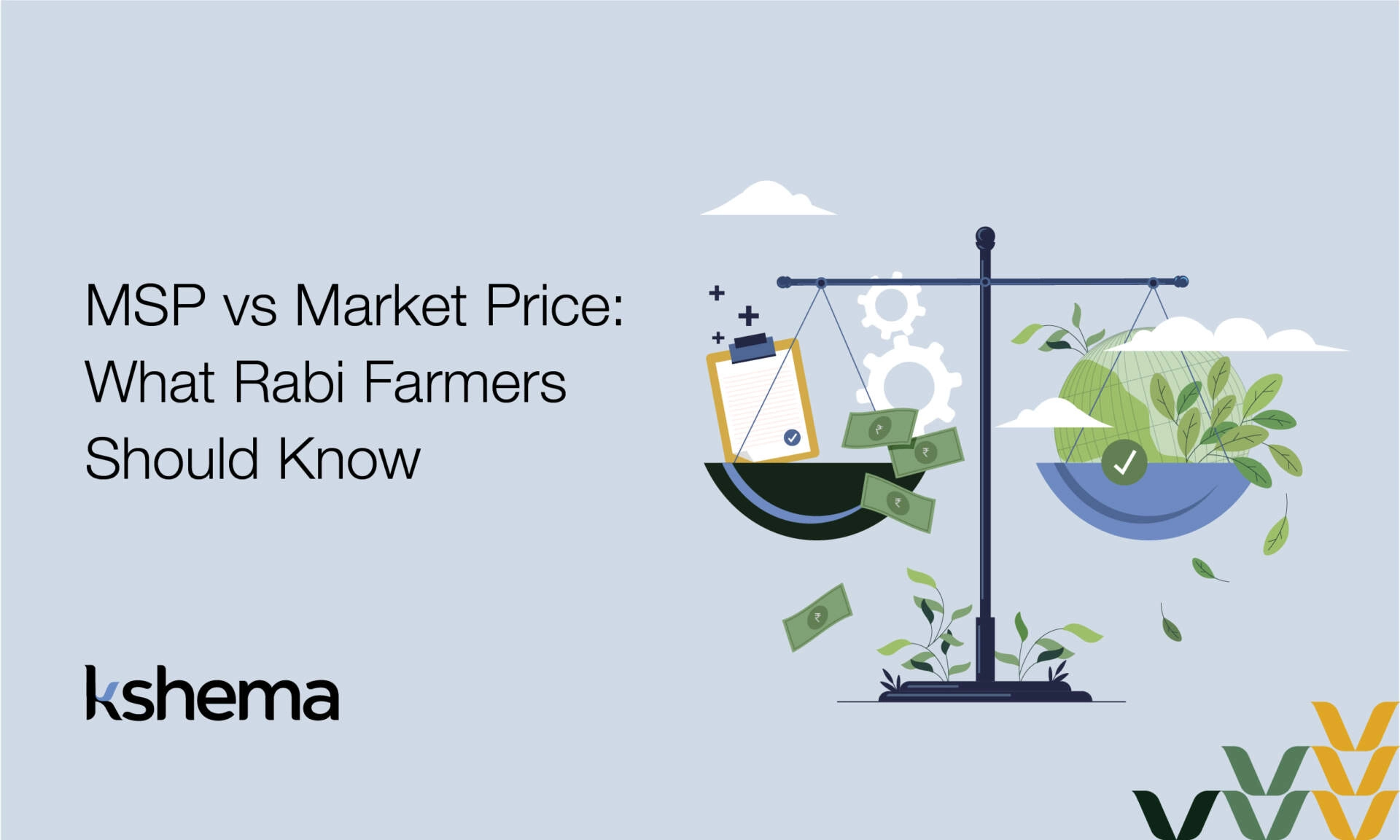rabi msp vs market price comparison for wheat, mustard, and pulses